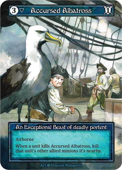 Accursed Albatross - Foil (Beta)(EX)