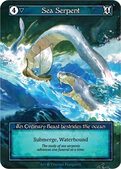 Sea Serpent - Foil (Beta)(OR)