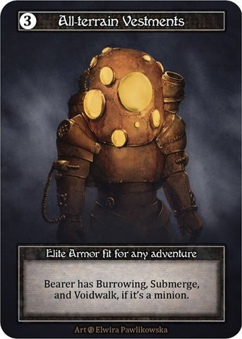 All-terrain Vestments - Foil (Beta)(EL)