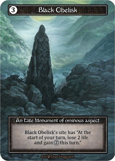 Black Obelisk - Foil (Beta)(EL)