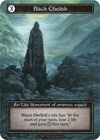 Black Obelisk - Foil (Beta)(EL)