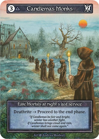 Candlemas Monks - Foil (Beta)(EL)