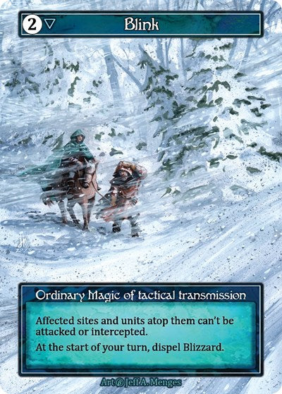 Blink - Foil (Misprint) (Beta)(OR)