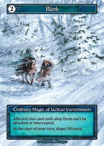 Blink - Foil (Misprint) (Beta)(OR)