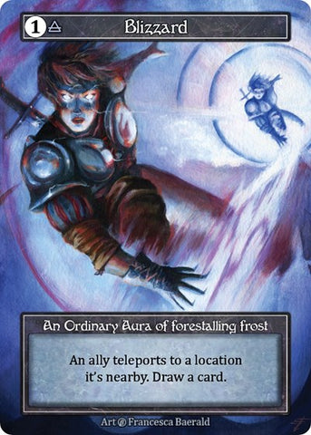 Blizzard - Foil (Misprint) (Beta)(OR)