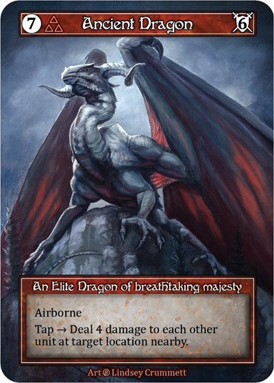 Ancient Dragon - Foil (Beta)(EL)