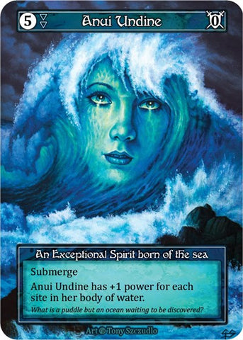 Anui Undine - Foil (Beta)(EX)