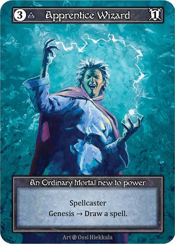 Apprentice Wizard - Foil (Beta)(OR)