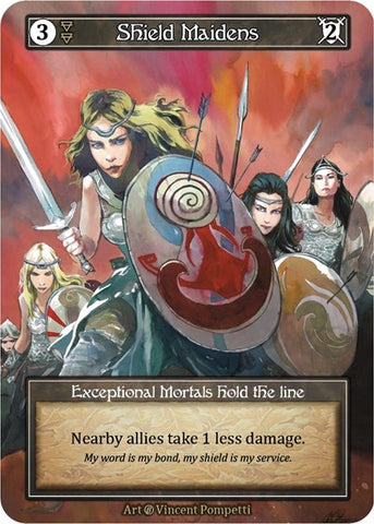 Shield Maidens - Foil (Beta)(EX)