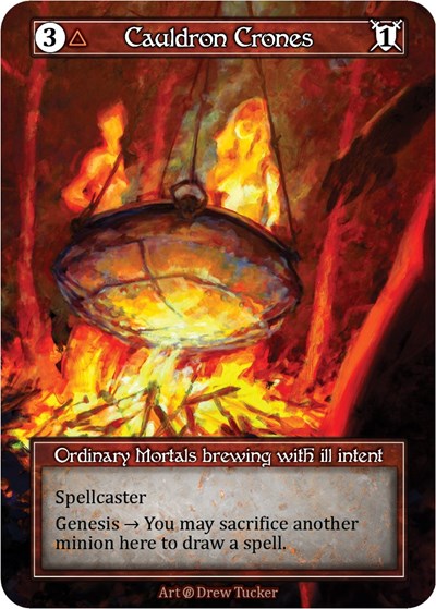 Cauldron Crones - Foil (Beta)(OR)