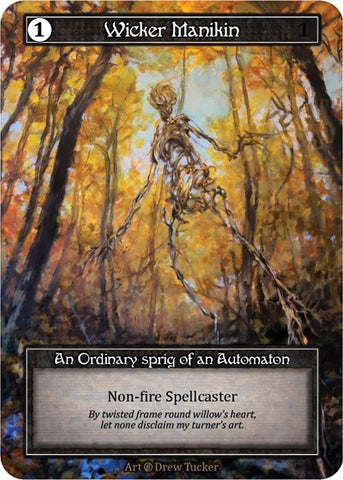 Wicker Manikin - Foil (Beta)(OR)