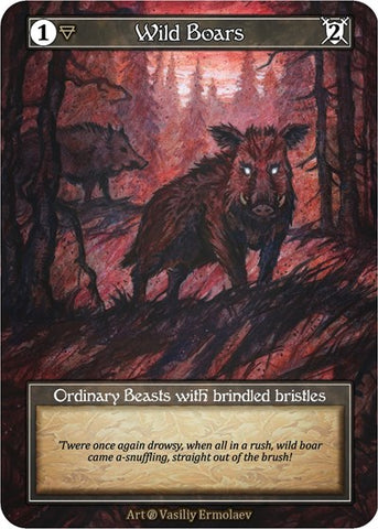 Wild Boars - Foil (Beta)(OR)