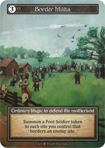 Border Militia - Foil (Beta)(OR)