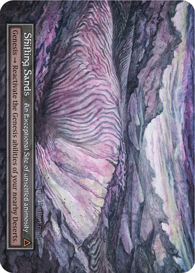 Shifting Sands - Foil (Beta)(EX)