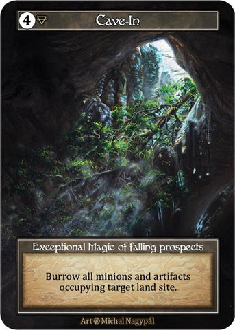 Cave-In - Foil (Beta)(EX)