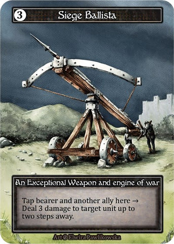Siege Ballista - Foil (Beta)(EX)