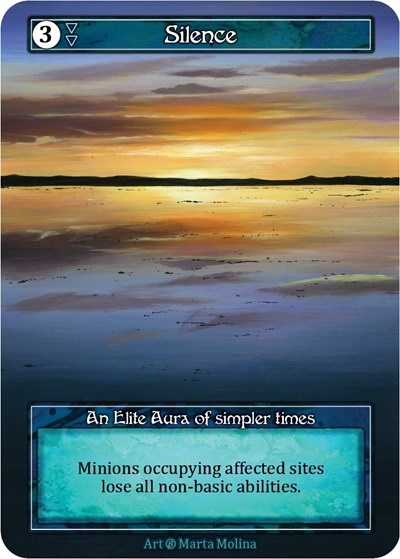 Silence - Foil (Beta)(EL)