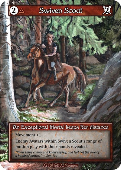 Swiven Scout - Foil (Beta)(EX)