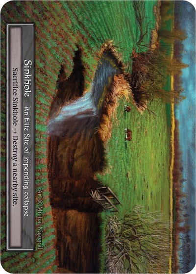 Sinkhole - Foil (Beta)(EL)