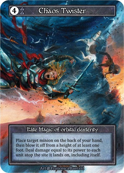 Chaos Twister - Foil (Beta)(EL)