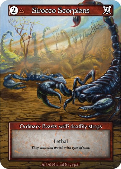 Sirocco Scorpions - Foil (Beta)(OR)