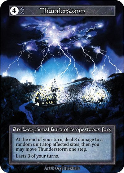 Thunderstorm - Foil (Beta)(EX)