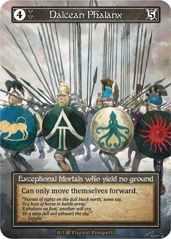 Dalcean Phalanx - Foil (Beta)(EX)