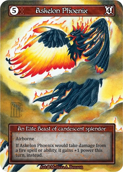 Askelon Phoenix - Foil (Beta)(EL)