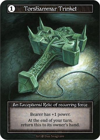 Torshammar Trinket - Foil (Beta)(EX)