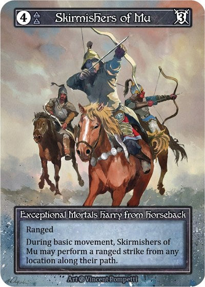 Skirmishers of Mu - Foil (Beta)(EX)