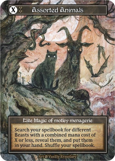 Assorted Animals - Foil (Beta)(EL)