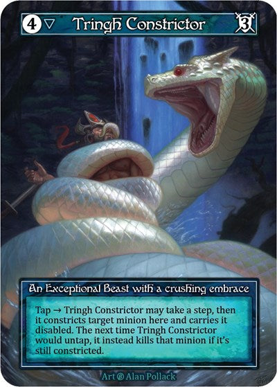 Tringh Constrictor - Foil (Beta)(EX)