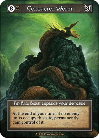 Conqueror Worm - Foil (Beta)(EL)