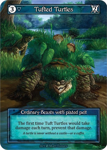 Tufted Turtles - Foil (Beta)(OR)