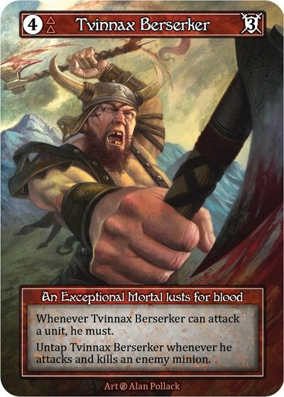 Tvinnax Berserker - Foil (Beta)(EX)