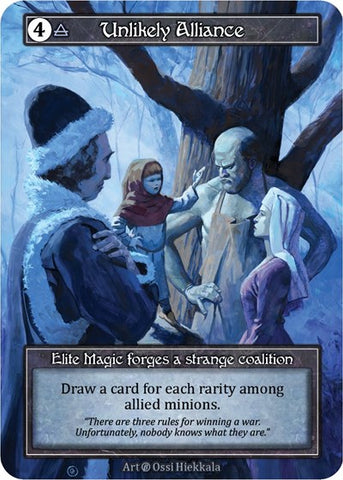 Unlikely Alliance - Foil (Beta)(EL)