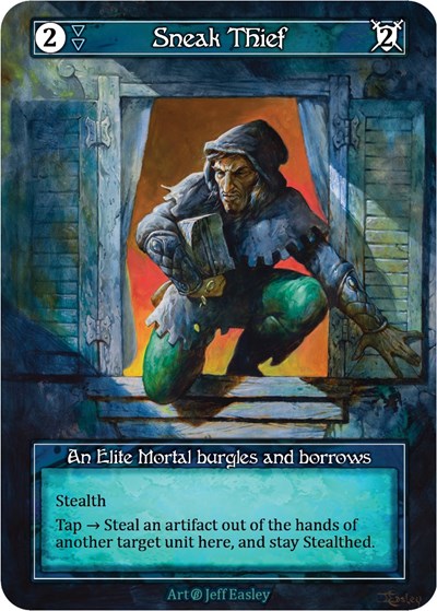 Sneak Thief - Foil (Beta)(EL)