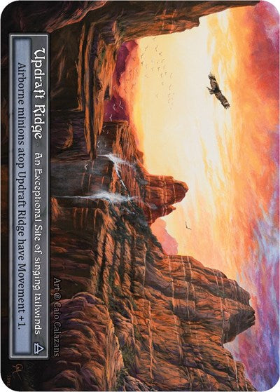 Updraft Ridge - Foil (Beta)(EX)