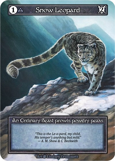 Snow Leopard - Foil (Beta)(OR)