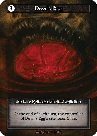 Devil's Egg - Foil (Beta)(EL)