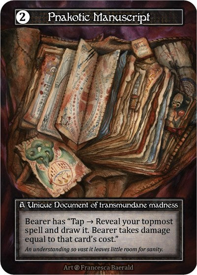 Pnakotic Manuscript - Foil (Beta)(UN)