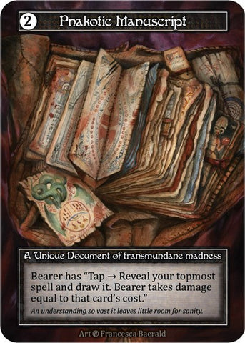 Pnakotic Manuscript - Foil (Beta)(UN)