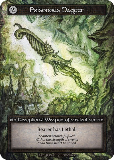 Poisonous Dagger (Beta)(EX)