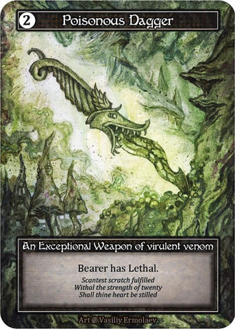 Poisonous Dagger - Foil (Beta)(EX)