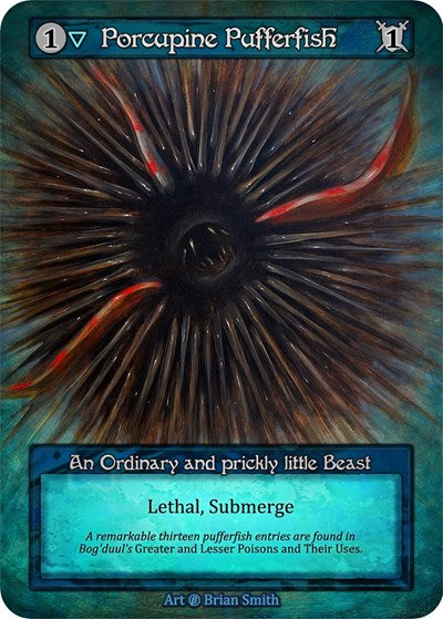 Porcupine Pufferfish (Beta)(OR)