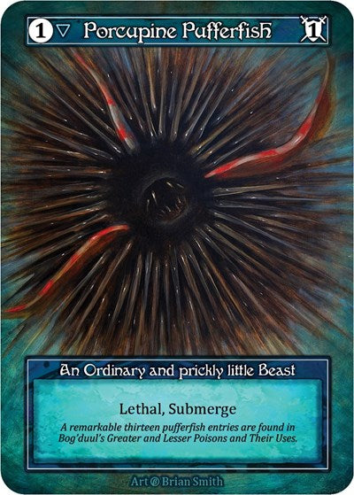 Porcupine Pufferfish - Foil (Beta)(OR)