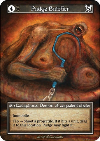 Pudge Butcher - Foil (Beta)(EX)