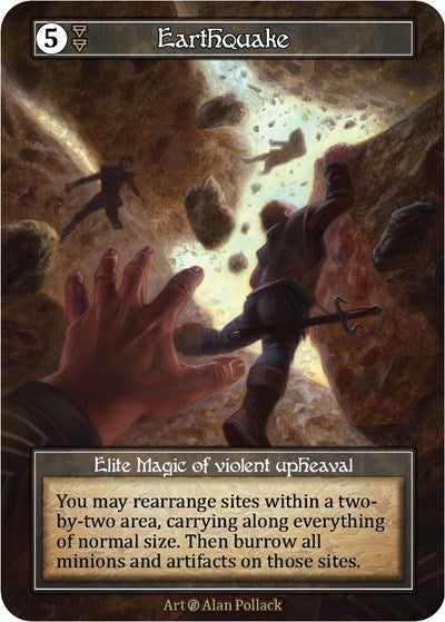 Earthquake - Foil (Beta)(EL)