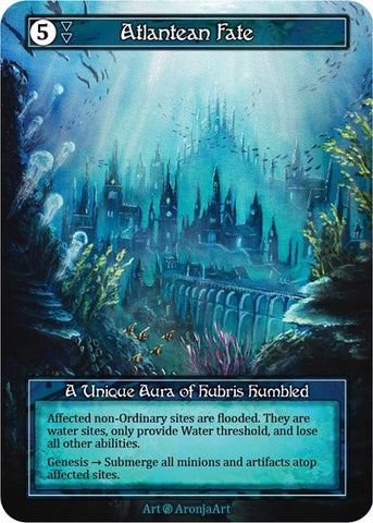 Atlantean Fate - Foil (Beta)(UN)