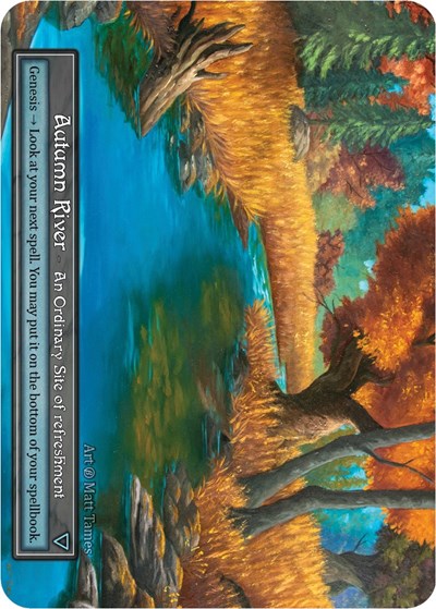 Autumn River - Foil (Beta)(OR)